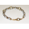 Pearl and Brass Bracelet
